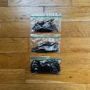 black Conair bobby pins & Goody stretchy hair ties bundle